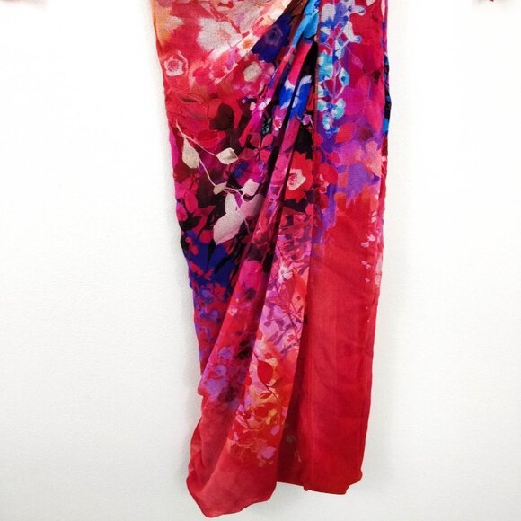 Jean Paul Gaultier Fuzzi Pink Mesh Draped Dress XS - Picture 4 of 7